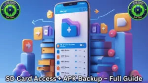 InShot File Manager SD card access and APK backup tutorial Hindi