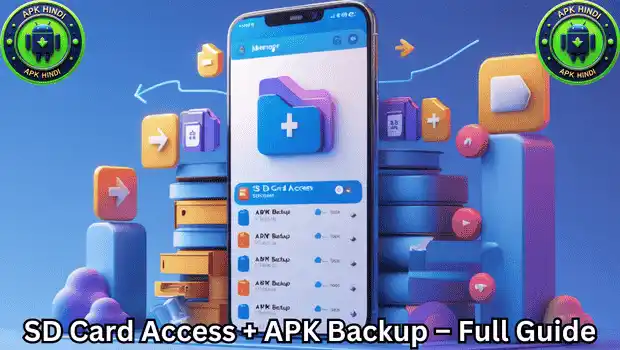 InShot File Manager SD card access and APK backup tutorial Hindi