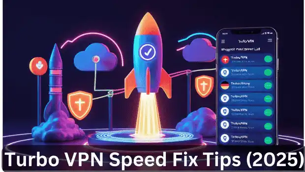 Turbo VPN speed fix and fast server tips in Hindi