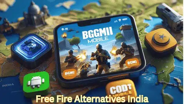 Free Fire alternatives in India like BGMI and COD Hindi