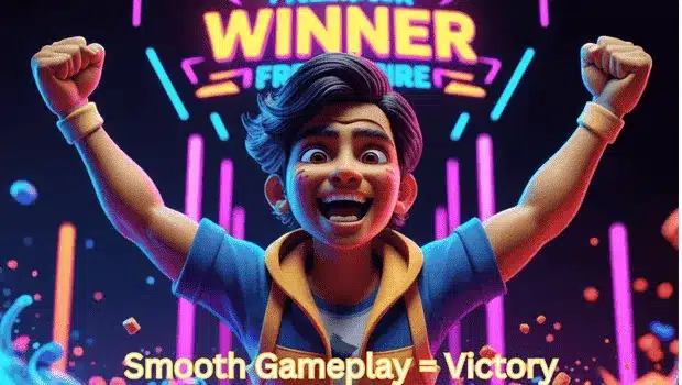Free Fire smooth gameplay victory conclusion Hindi