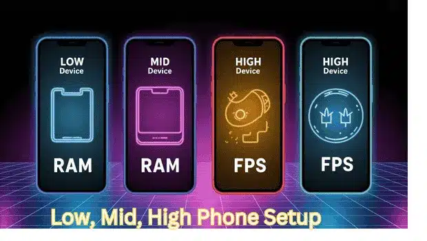 Free Fire best graphics settings for low mid high devices in Hindi