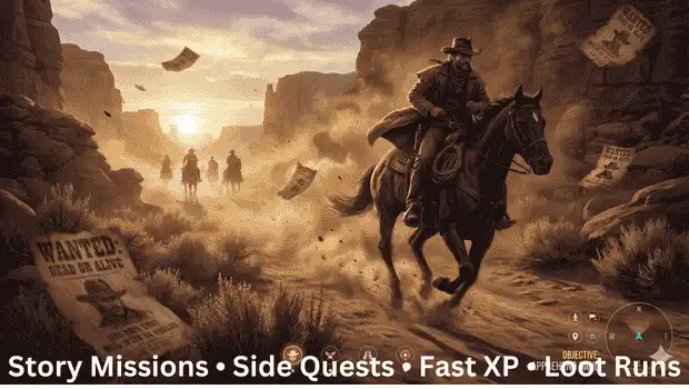 Red Dead Redemption Mobile Missions Guide Visual
