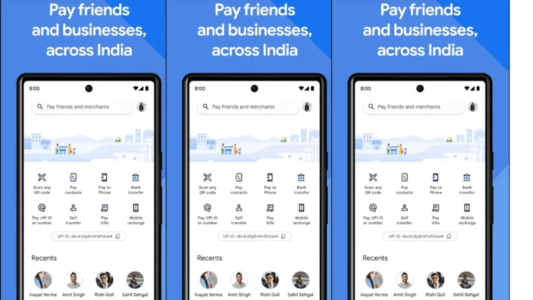 Google pay any freind