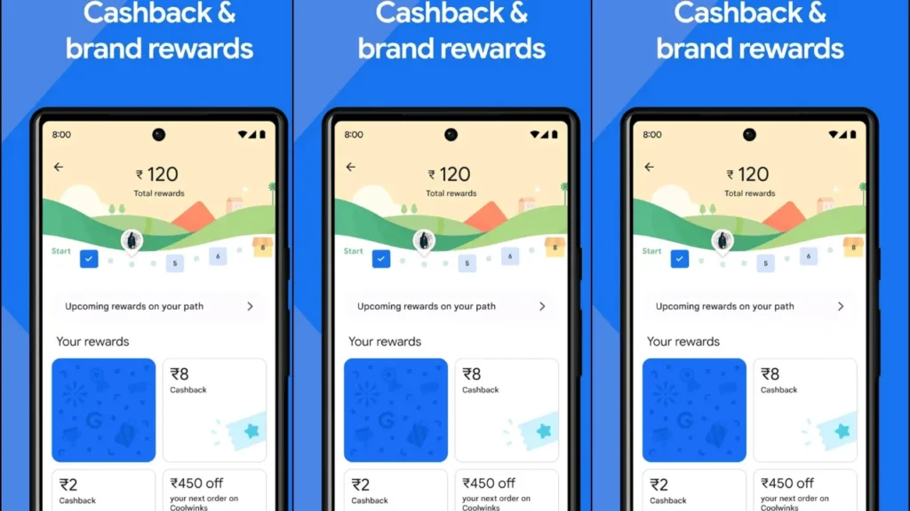Google pay app recharge and cashback