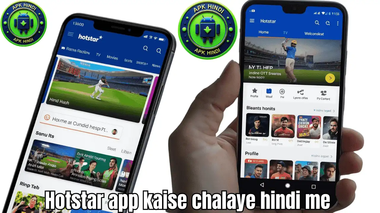 Hotstar app kaise chalaye hindi me