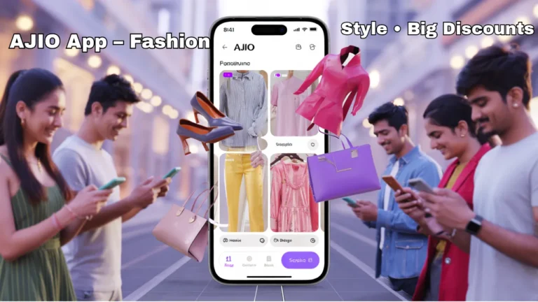 AJIO App kya hai Hindi guide overview image showing fashion shopping and discounts