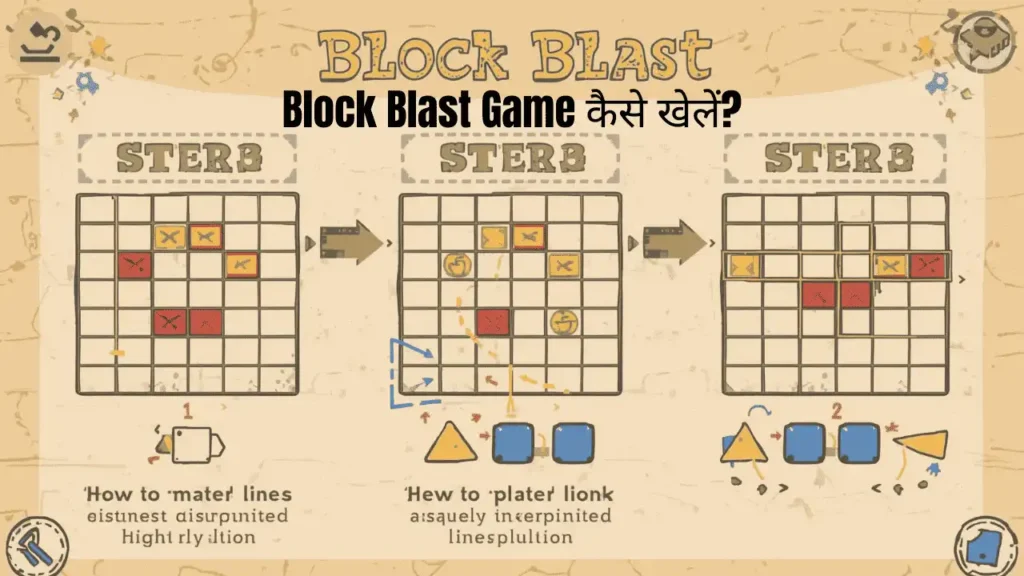 Block Blast game beginner guide step by step – गेम खेलने का सही तरीका