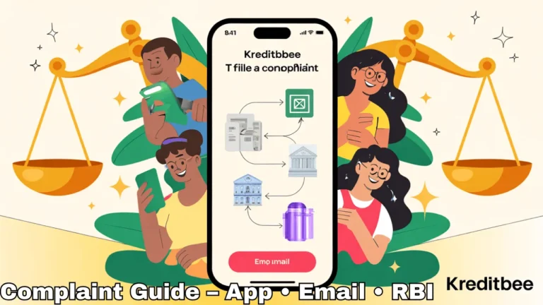 KreditBee complaint kaise kare RBI process Hindi guide image