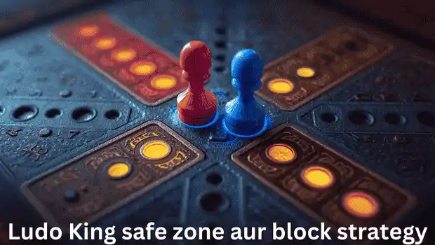 Ludo King safe zone, block aur cut se bachne ki strategy Hindi mein