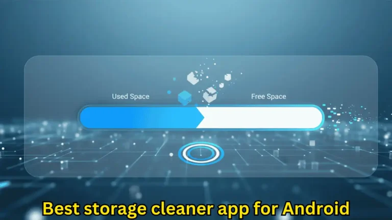 Best storage cleaner app for Android removing junk files