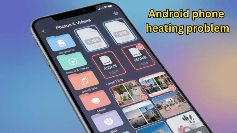 Android phone heating problem and real solution concept