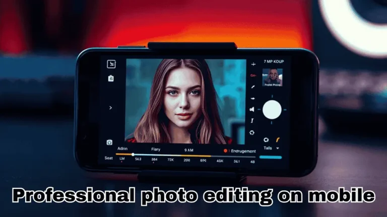 Professional photo editing on mobile with best free design apps 2026