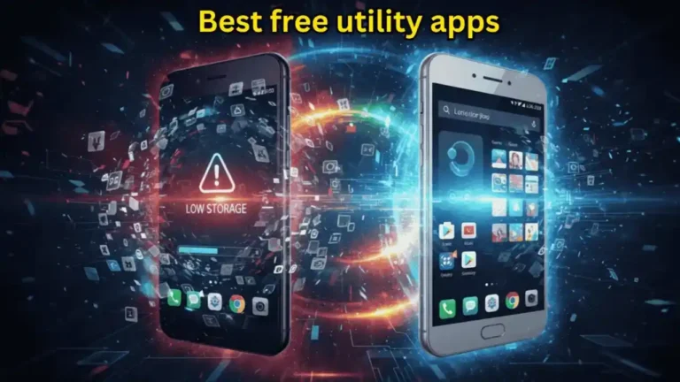 Best free utility apps 2026 to fix slow phone and storage full problem