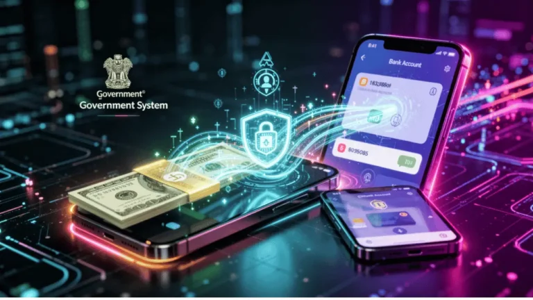 Direct benefit transfer digital payment through government mobile app