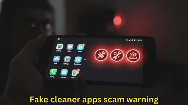 Fake cleaner apps scam warning for Android users