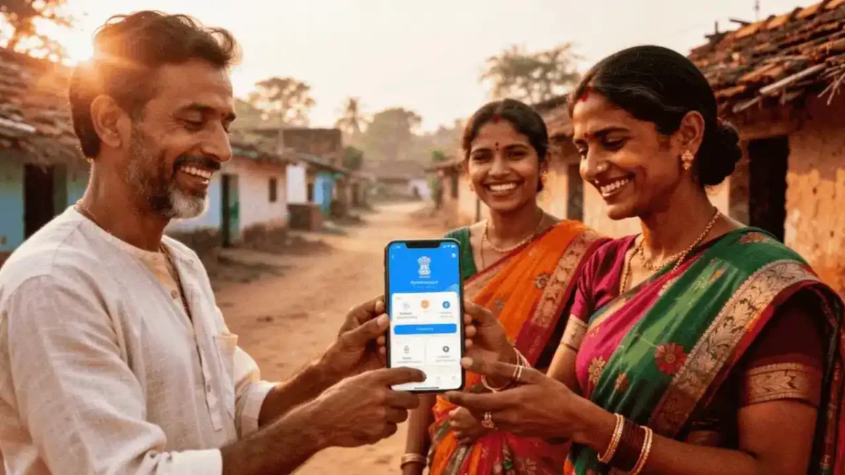 Best free government apps Hindi 2026 digital India concept with smartphone services