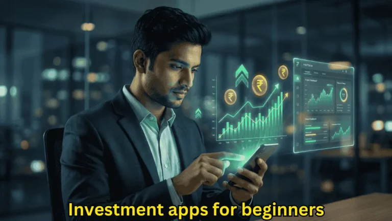 Investment apps for beginners SIP mutual fund growth concept image