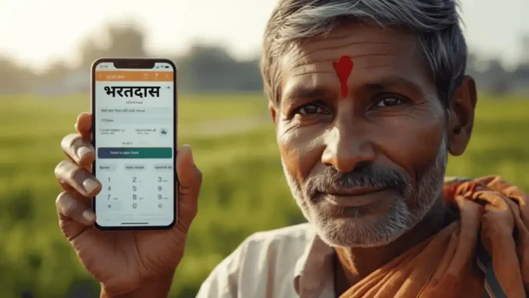 PM Kisan App payment status check on smartphone for farmers in India