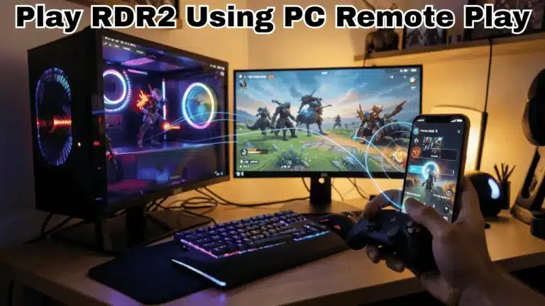 Play Red Dead Redemption 2 on Android using PC remote play