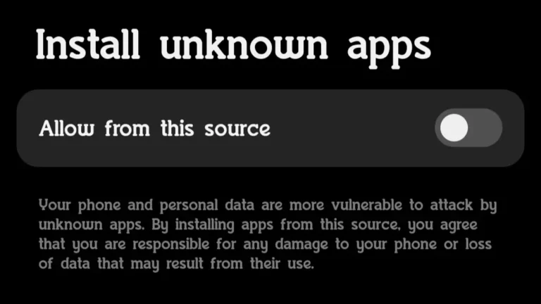 Vidmate app kaise download Karen ke liye Android settings me install unknown apps option enable karna