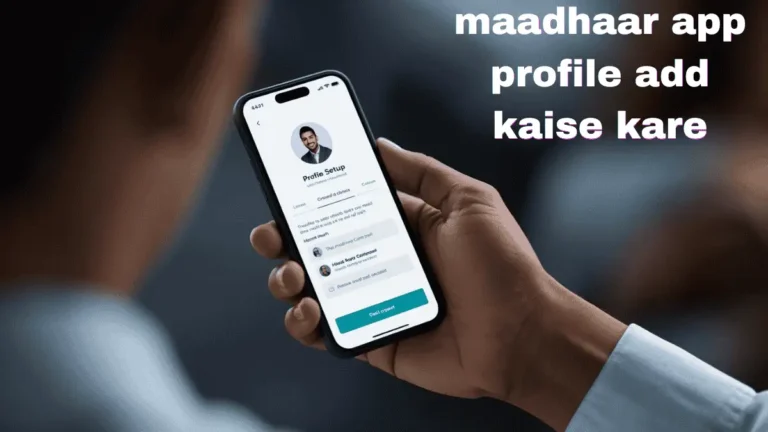 maadhaar app profile add kaise kare aadhaar details mobile