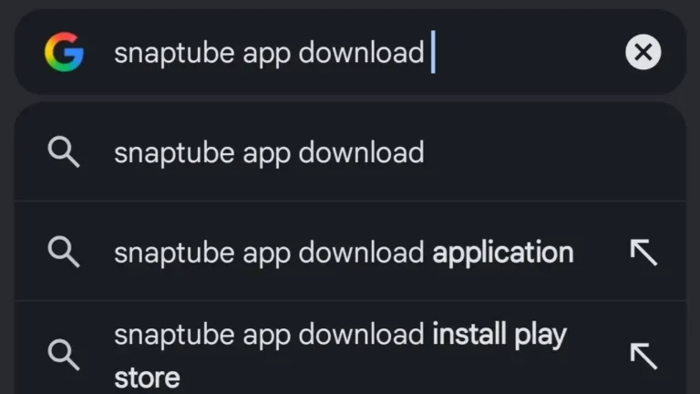 snaptube app download google search android mobile