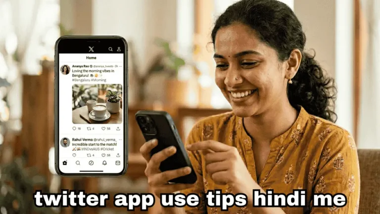 twitter app use tips hindi me mobile user twitter ka use karte hue social media experience