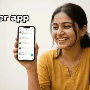 twitter kaise use karte hain hindi mobile par twitter app ka interface aur feed kaise dikhta hai