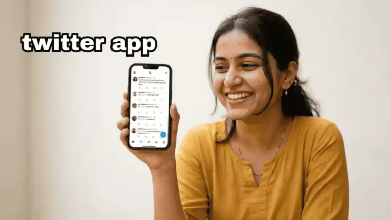 twitter kaise use karte hain hindi mobile par twitter app ka interface aur feed kaise dikhta hai