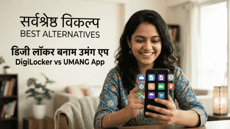 UMANG app alternatives DigiLocker mAadhaar comparison Hindi