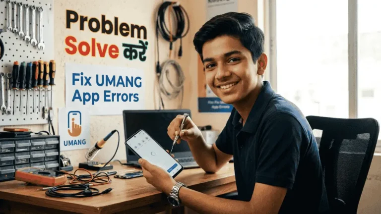UMANG app error fix solution Hindi login OTP problem