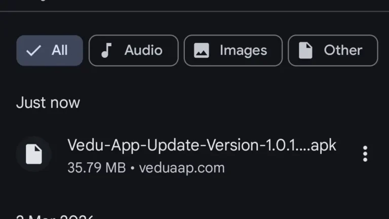 vedu app download apk file android mobile download manager screen