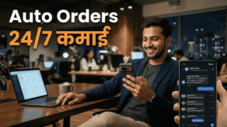 Using smart bots on telegram to automate product sales and orders.